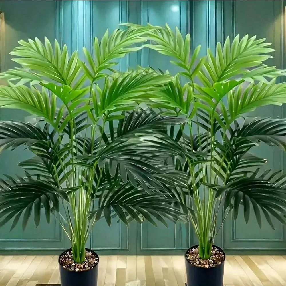 36Leaves Areca Palm Simulation - Monstera Adansonii 评论和价格