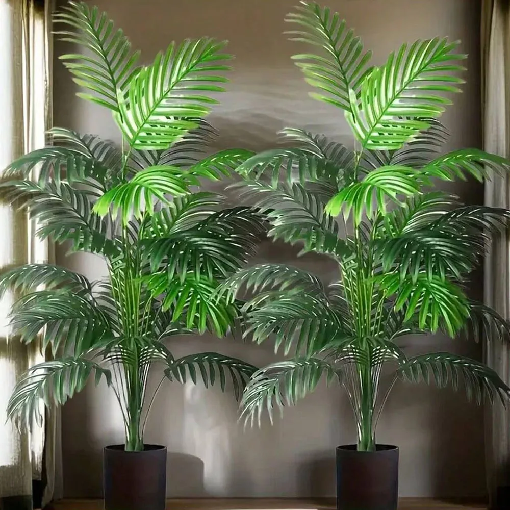 36Leaves Areca Palm Simulation - Monstera Adansonii 评论和价格