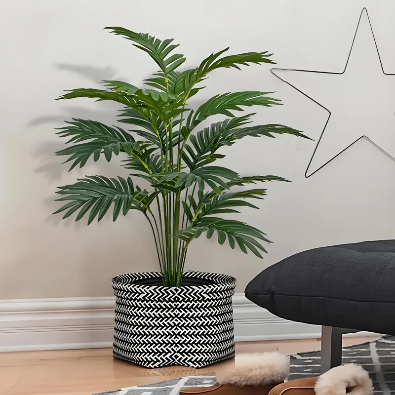 2pcs Green 24Leaves Artificial - Monstera Adansonii 评论和价格