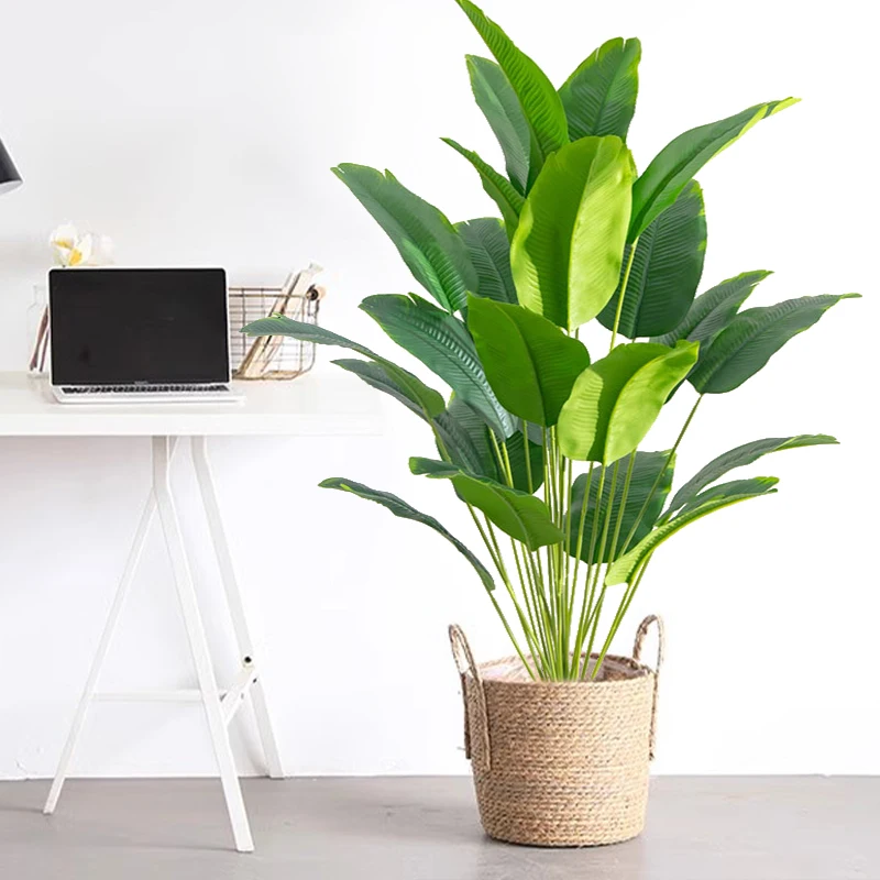 1pc Artificial Plants Large Tr - Monstera Adansonii 评论和价格